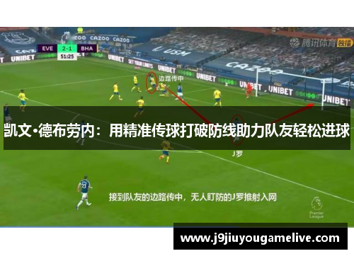 凯文·德布劳内：用精准传球打破防线助力队友轻松进球